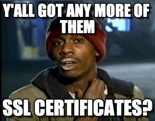 Got SSL?